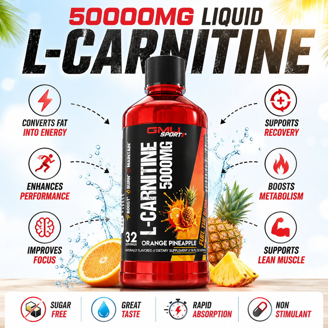 l acetil carnitina 500 mg Non-Stim Fat Burners & Stimulant-Free Metabolism Support