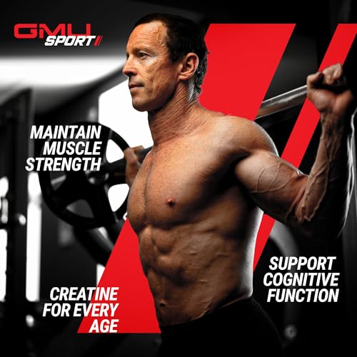 GMU Sport Creatine Monohydrate for strength, power and muscle growth