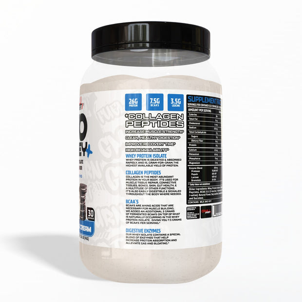 2lb WHEY+ PROTEIN ISOLATE