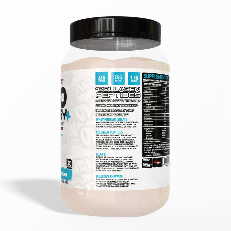 2lb WHEY+ PROTEIN ISOLATE