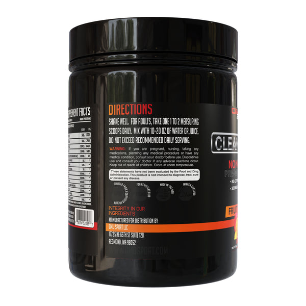 Clean Pump Non-Stim Pre-Workout