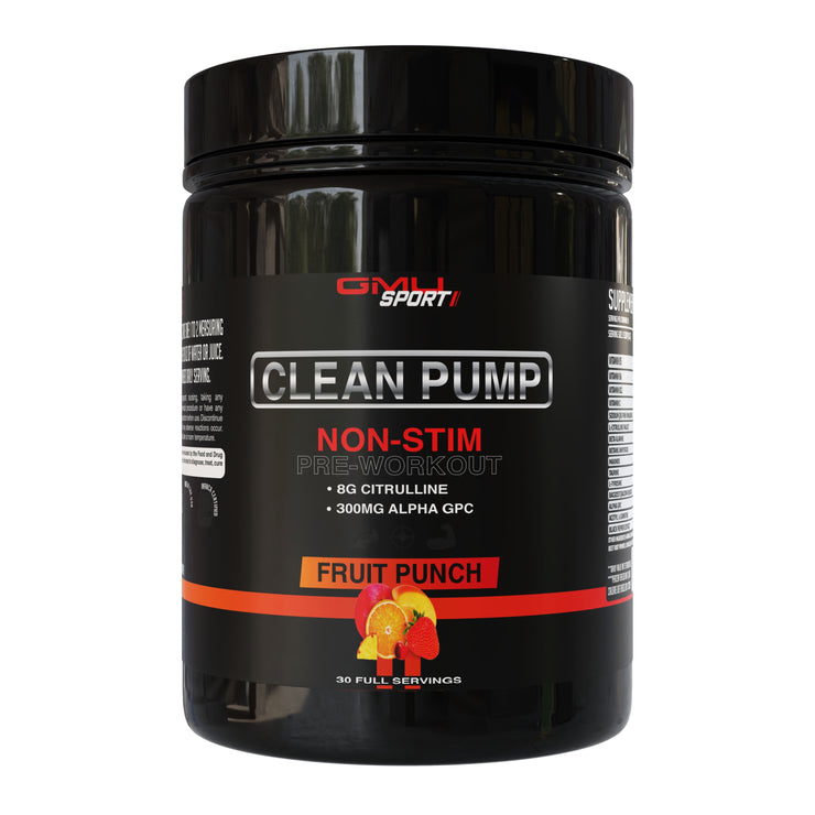CLEAN PUMP NON-STIM PRE-WORKOUT