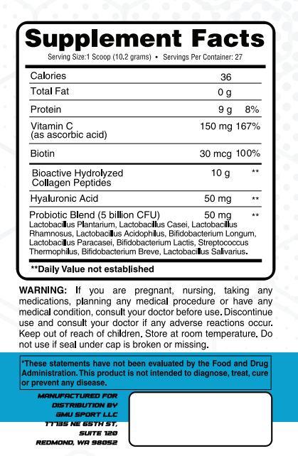 Collagen Powder with Probiotic