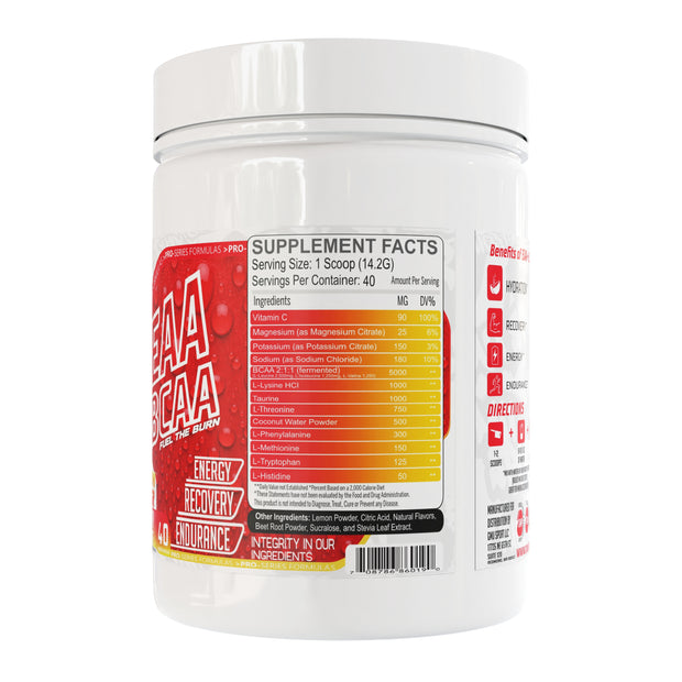EAA + BCAA -Hydration and Recovery Drink