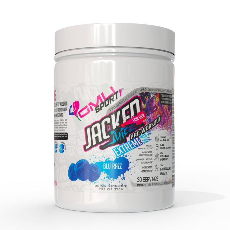 JACKED JUICE - PRE WORKOUT (FOR HER)