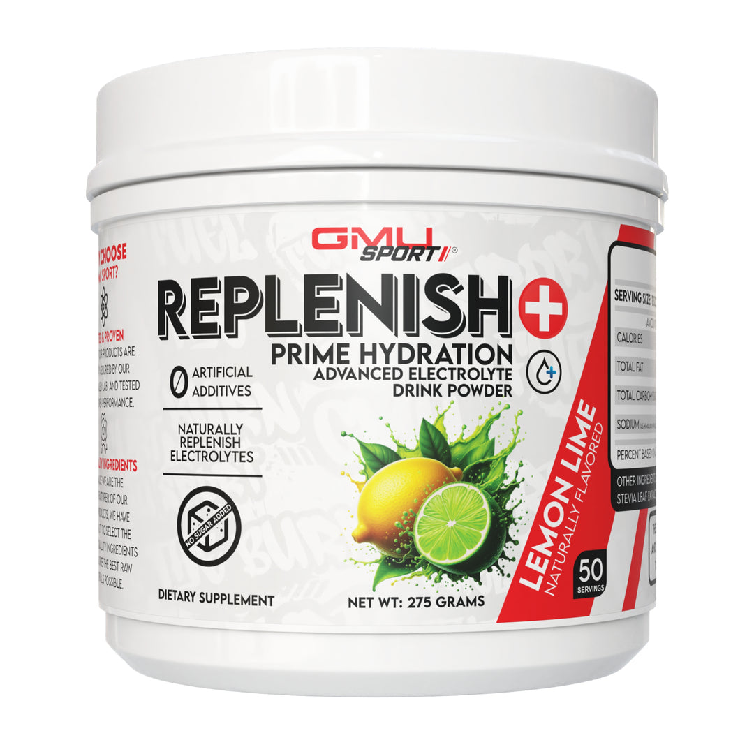 GMU Sport Replenish+ Electrolyte Hydration Formula – Recovery