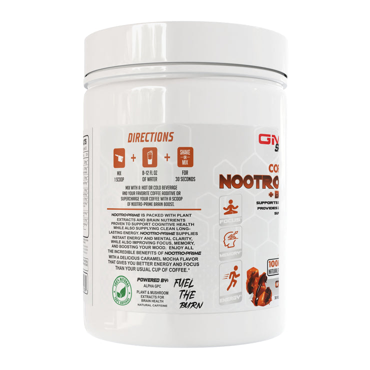 NOOTRO-PRIME BRAIN BOOST COFFEE CARAMEL