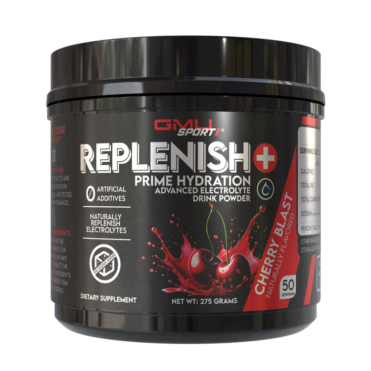 GMU Sport Replenish+ Electrolyte Hydration Formula – Recovery