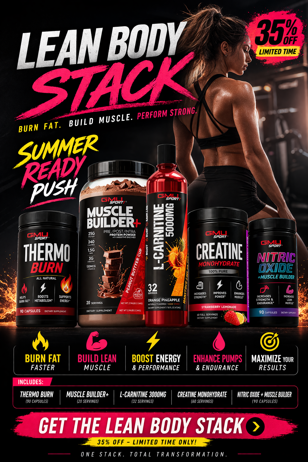 T Body Stack Lean Body Stack