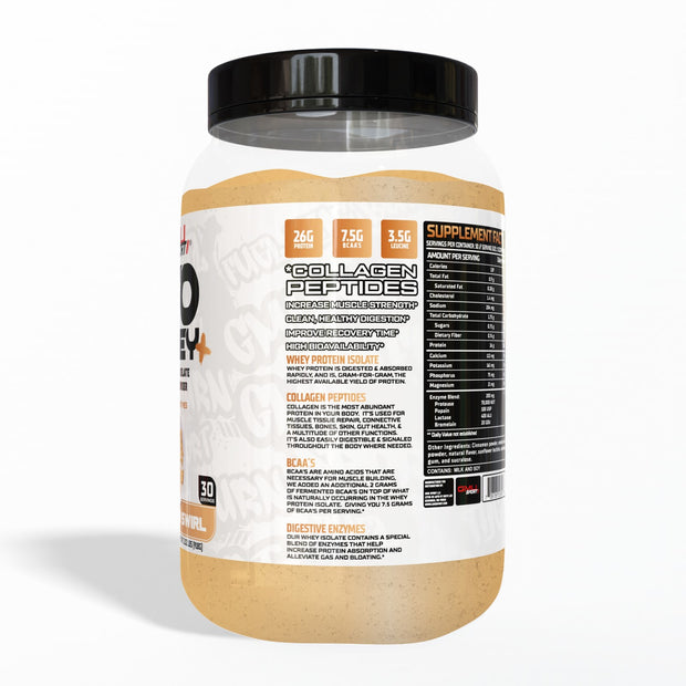 2lb WHEY+ PROTEIN ISOLATE