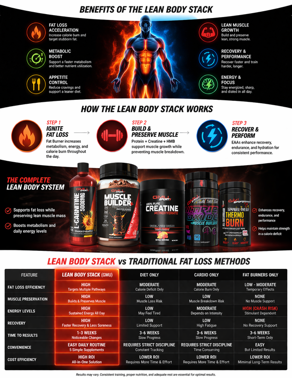 Lean Body Stack 50% Off